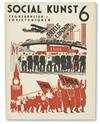 (SOCIALIST ART. JOURNAL.) Social Kunst. Issues 1-9